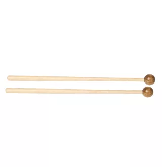   ROHEMA Schlägel für Xylophon, nagyon kemény paliszander fej, hikorikiallitó, lakkozott, 12 x 340mm