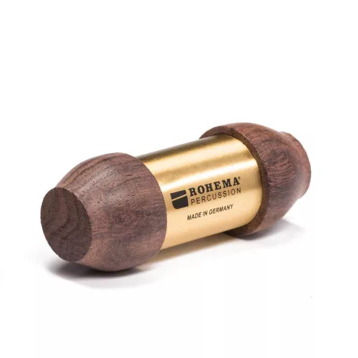 ROHEMA Shake-me Ø 90 x 35 mm, Sárgaréz/Diófa, sötét