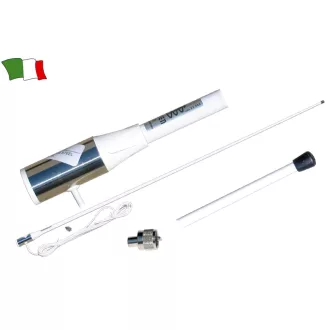   VHF antenna, GFN Supersteel, rozsdamentes acél, 156-162 MHz, 50W