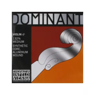 THOMASTIK 132 Dominant D 3/4 hegedű egyetlen húr