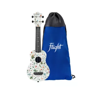   FLIGHT UTS-40 FLOWER Ultra Travel szoprán ukulele táskával