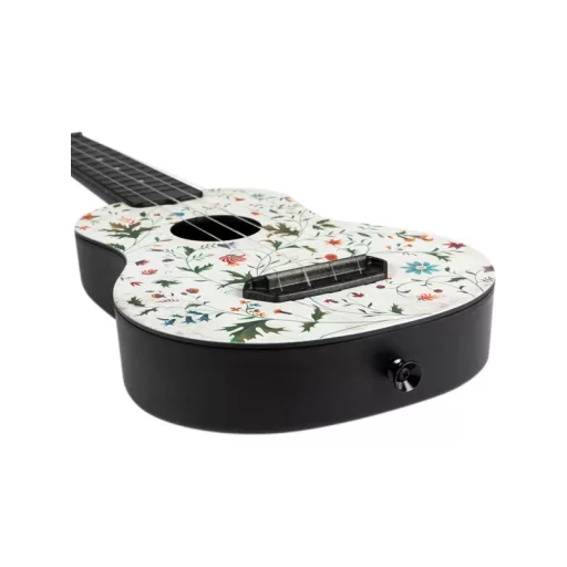 FLIGHT UTS-40 FLOWER Ultra Travel szoprán ukulele táskával
