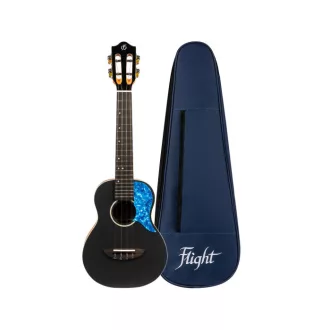 FLIGHT UKULELE IRIS Fekete Bariton Ukulele táskával