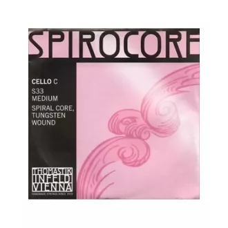 THOMASTIK S33 Spirocore Wolfram C 4/4 cselló egyetlen húr