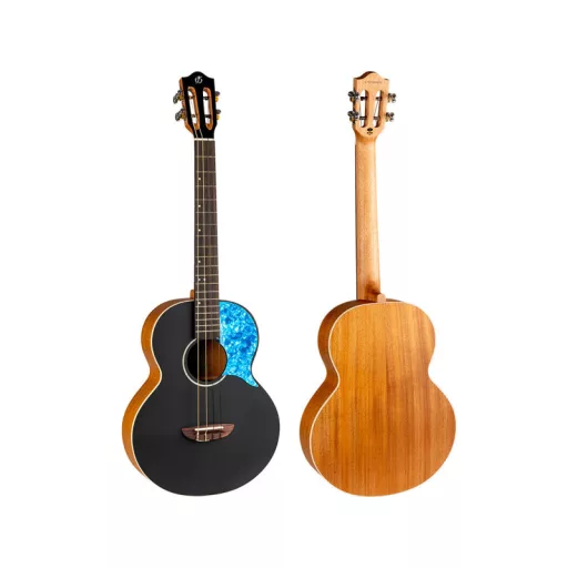 FLIGHT UKULELE IRIS Fekete Bariton Ukulele táskával