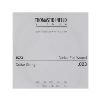   THOMASTIK JS23 .023 Flatwound elektromos gitár egyetlen húr