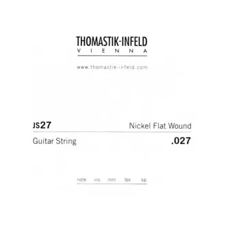   THOMASTIK JS27 .027 Flatwound elektromos gitár egyetlen húr