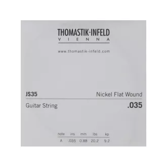   THOMASTIK JS35 .035 Flatwound elektromos gitár egyetlen húr