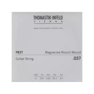   THOMASTIK JS37 .037 Laposhúros elektromos gitár egyetlen húr