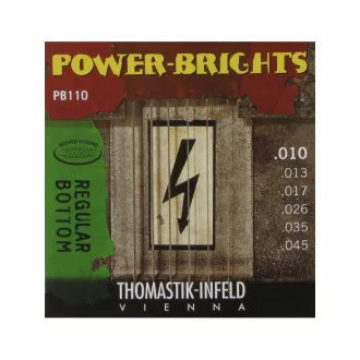 THOMASTIK PB110 Power Brights 10-45 elektromos gitárhúrok
