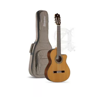 ALHAMBRA 5P CW E8 elektro klasszikus gitár táskával