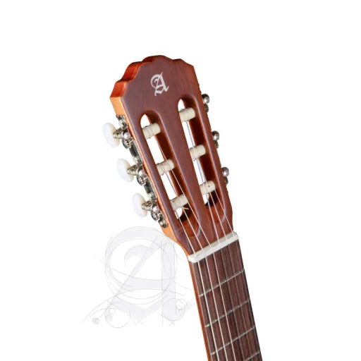 ALHAMBRA 1C Fekete Klasszikus Gitár Tokkal