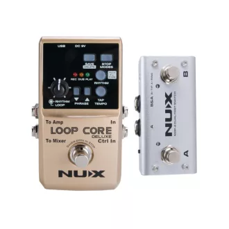 NUX LOOP CORE Deluxe Bundle Gitár Effekt Pedál
