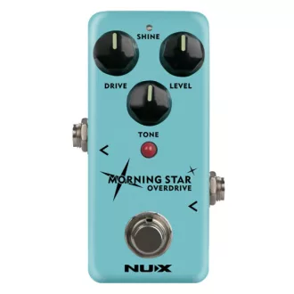 NUX MORNING STAR Mini Overdrive Gitár Effekt Pedál