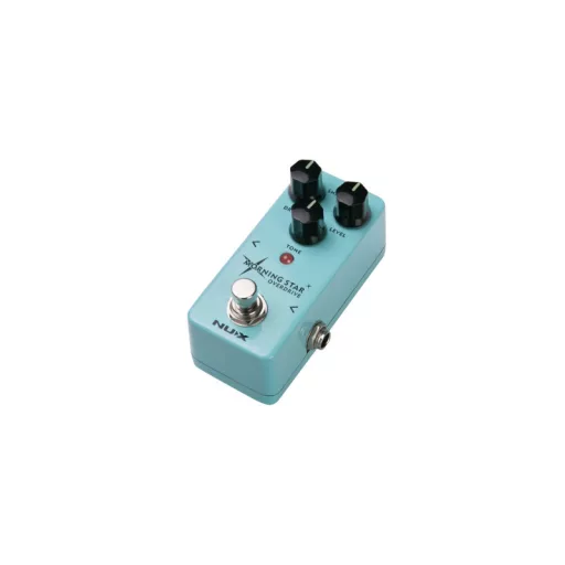 NUX MORNING STAR Mini Overdrive Gitár Effekt Pedál