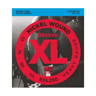   DADDARIO EXL230 Hosszú Skálájú 55-110 Basszusgitár Húrok