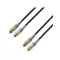 ADAM HALL K3TCC0100 RCA-RCA(činč) 1 m Patch kábel