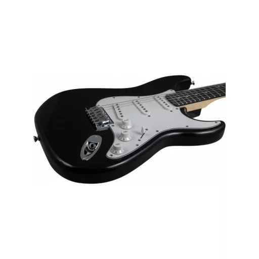 VESTON ST-SSS Fekete Elektromos Gitár