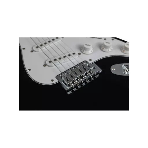 VESTON ST-SSS Fekete Elektromos Gitár