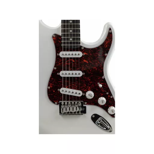 VESTON ST-SSS Fehér Elektromos Gitár