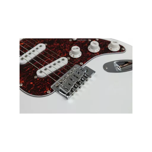 VESTON ST-SSS Fehér Elektromos Gitár