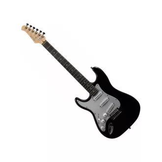   VESTON GUITARS ST-SSS-BK LH Fekete Balkezes Elektromos Gitár