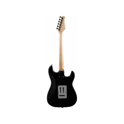 VESTON GUITARS ST-SSS-BK LH Fekete Balkezes Elektromos Gitár