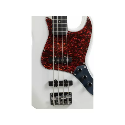 VESTON GUITARS JB-WH Fehér Basszusgitár