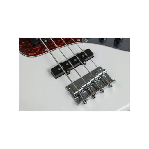 VESTON GUITARS JB-WH Fehér Basszusgitár