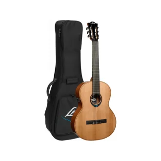 LAG CBW2E BLUEWAVE elektro klasszikus gitár táskával