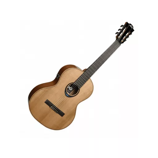 LAG CBW2E BLUEWAVE elektro klasszikus gitár táskával