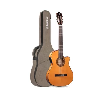   ALHAMBRA Z-NATURE CW EZ Nat elektroakusztikus klasszikus gitár táskával