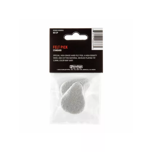 DUNLOP 8012P Filc Standard (3) Ukulele Pengető Csomag