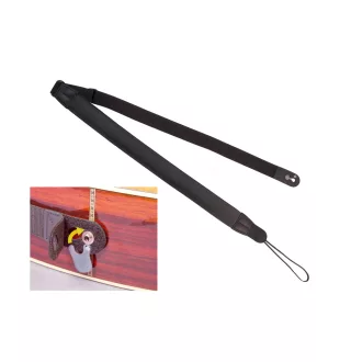   NEOTECH Gitár heveder, Slimline Strap, Slimlockkal, bőr, End Pin Jack, Regular, Szín: fekete