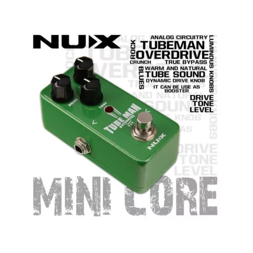 NUX NOD-2 TUBE MAN MKII Overdrive gitár effekt pedál