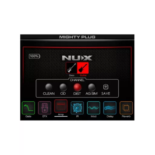 NUX MP-2 MIGHTY PLUG Mini Gitárerősítő