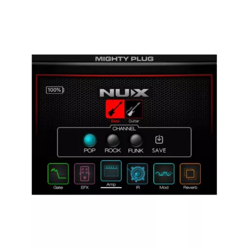 NUX MP-2 MIGHTY PLUG Mini Gitárerősítő