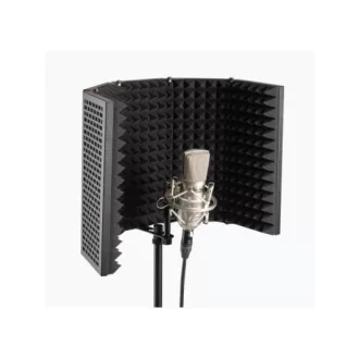   ON STAGE STANDS ASMS 3000 Izolációs Pajzs Hangszigetelő Mikrofonállványokra Mikrofon Pop Szűrő