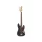 SX E-Bass JB Modell, 2xSC Pickups, beleértve a tokot, fekete