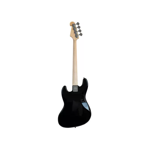 SX E-Bass JB Modell, 2xSC Pickups, beleértve a tokot, fekete