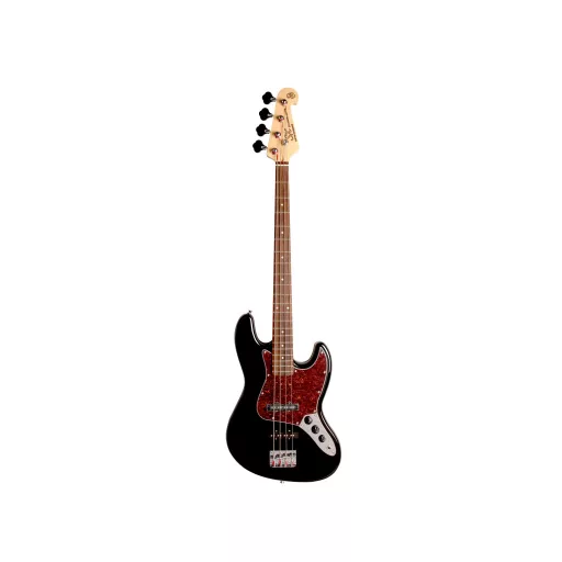 SX E-Bass JB Modell, 2xSC Pickups, beleértve a tokot, fekete