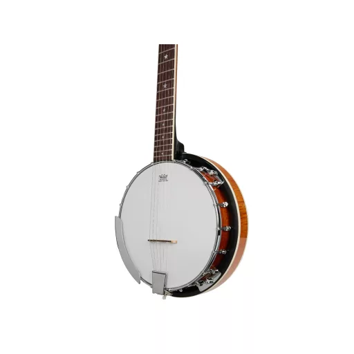 SX Banjo 6 húros tokban, Vintage Sunburst