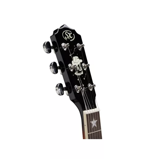 SX Banjo 6 húros tokban, Vintage Sunburst