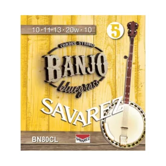 SAVAREZ BN80CL BLUEGRASS 10-11-13-20w-10 Banjo Húrok