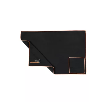   BAM mikroszálas törlőkendő fúvós hangszerekhez M 40x30cm fekete színben