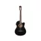 GREG BENNETT koncertgitár Thinline TA-val + Cutaway, fekete