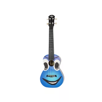 KALEO Konzert Ukulele, ABS, Szín: Blue Face