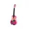KALEO Konzert Ukulele, ABS, Szín: Pink/Palm Tree