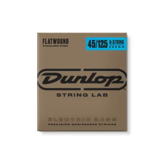 DUNLOP DBFS45125 45-125 Flatwound basszusgitár húrkészlet