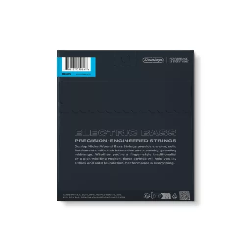 DUNLOP ACCESSORIES DBN45125 NIKKEL 45-125 Basszusgitár Húrok
